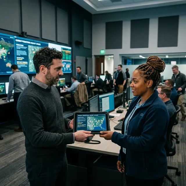 We deploy a continuous early warning infrastructure that monitors water scarcity and agricultural supply chain threats i - Image 3